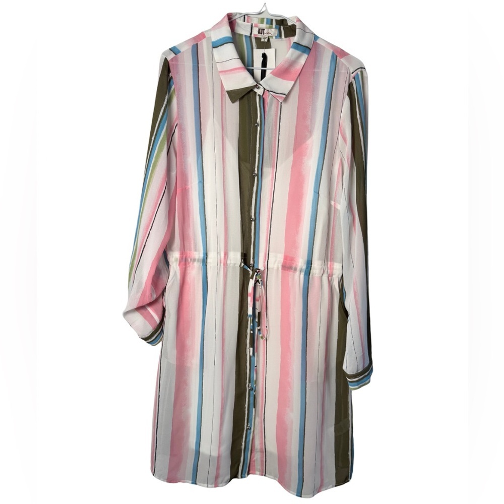 Kut from the Kloth Multicolor Striped Dress Size 8